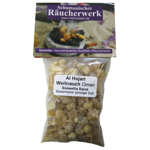 TOP 5 Reine Weihrauch Harze zum räuchern 5 x 50ml