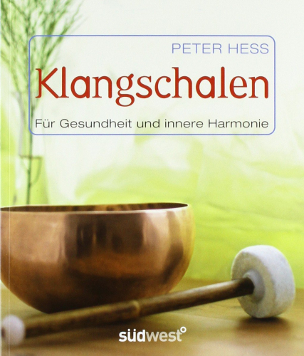 Therapie Klangschale Solarplexusschale ca. 1000-1200g + Buch von Peter Hess