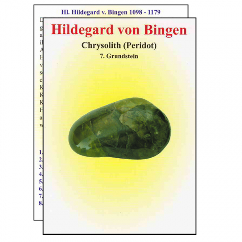 Hildegard von Bingen Chrysolith Peridot
