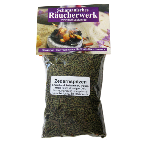 Weißer Salbei + Zeder + Palo-Santo + Sweetgrass 8-TLG Räucher-Set mit Kopalharz + Wacholder. TOP 6 Kräuter & Harze.
