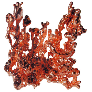Kupfer Naturkupfer Cluster ca. 4-6cm