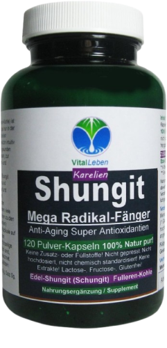 Edelschungit Edler Schungit 180 Pulver Kapseln aus Karelien unterstützt Dein Wohlgefühl im Alltag auf natürliche Weise und gilt in der Volksmedizin als mächtige Energiequelle für innere Ruhe, Erdung, Balance und Ausgeglichenheit. 100% edler Schungit in Ka