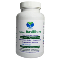 Basilikum Holy Basil Ayurveda Tulsi 120 Kapseln