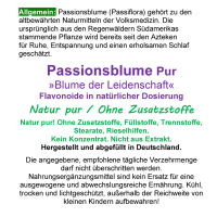 Passionsblume Pur Passiflora 360 Pulver Kapseln