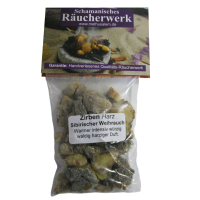 Zirbenharz Sibirien 50ml WALDWEIHRAUCH zum räuchern Sibirischer Weihrauch