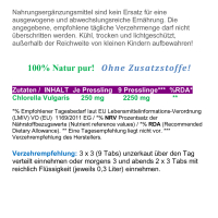 Chlorella Vulgaris 500 Presslinge