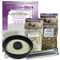 7 teiliges Räucher Set Indianische Schamanische Hausreinigung. 81169-S