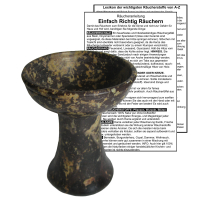 Räuchergefäß XL Räucherschale Räucherstövchen Weihrauchbrenner Räucherkelch aus Naturstein zum räuchern für jedes Räucherwerk 11cm x 9cm