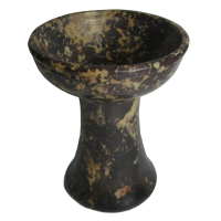 Räuchergefäß XL Räucherschale Räucherstövchen Weihrauchbrenner Räucherkelch aus Naturstein zum räuchern für jedes Räucherwerk 11cm x 9cm