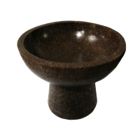 Räucherkelch Naturstein braun ca. 12cm