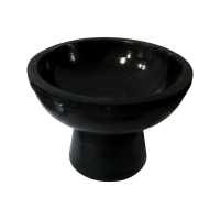 Räucherkelch Naturstein schwarz ca. 12cm