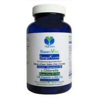 Basen Vital Sango Koralle + Citrate + Chlorella 120 Kapseln