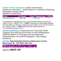 Johanniskraut Ruhe & Entspannung 120 Kapseln