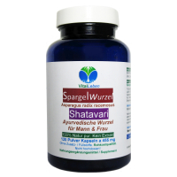 Spargel Spargelwurzel 120 Kapseln Asparagus, Shatavari NATUR ADAPTOGEN. OHNE Zusatzstoffe.