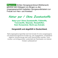 Echtes Herzgespann nach Hildegard von Bingen 360 Pulver Kapseln