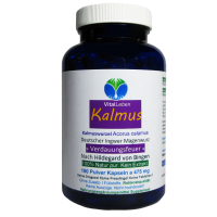Kalmus-Wurzel nach Hildegard von Bingen 180 Pulver Kapseln