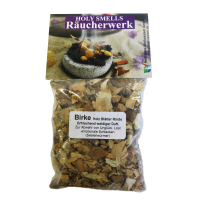 Birke Holz Blätter Rinde Räucherwerk 60ml zum RÄUCHERN & AUSRÄUCHERN