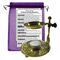 Räucherstövchen Weihrauchbrenner mit Räucherpfanne