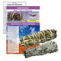 Weißer Salbei White Sage + Rosmarin 2x Smudge Sticks zum Räuchern