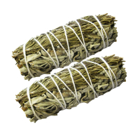 Weißer Salbei White Sage + Rosmarin 2x Smudge Sticks zum Räuchern