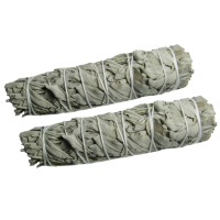 Weißer Salbei White Sage 2x Smudge Sticks 16-18cm zum Räuchern