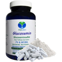 Glucosamin Glucosaminsulfat 120 Pulver Kapseln