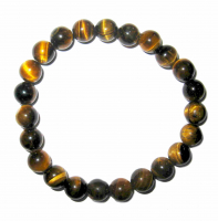 Tigerauge 8mm Kugelarmband Edelsteinarmband