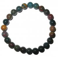 Heliotrop 8mm Kugelarmband Edelsteinarmband