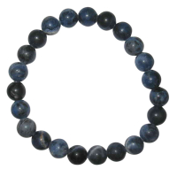 Sodalith 8mm Kugelarmband Edelsteinarmband