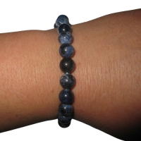 Sodalith 8mm Kugelarmband Edelsteinarmband