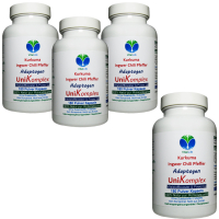 UniKomplex Kurkuma Ingwer Chili Pfeffer 720 Pulver Kapseln