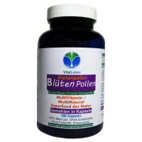 BLÜTENPOLLEN Bienen Pollen 720 Pulver Kapseln Vitamine Vitalstoffe Antioxidantien