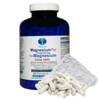 Magnesium Citrat 360 Pulver Kapseln organisches PREMIUM TRI-MAGNESIUMCITRAT. Elementar. OHNE ZUSATZSTOFFE. Schnelle Aufnahme. HOHE BIOVERFÜGBARKEIT.