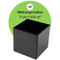 Schungit Shungit Würfel 5cm Energie SET 3-tlg mit Täschchen ►Karelien