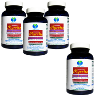 Myrrhe + Kamille + Kaffeekohle 720 (4x180) Carbo Königs-Kapseln [OHNE Zusatzstoffe]