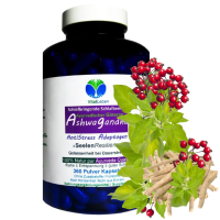 ASHWAGANDHA 360 Kapseln Resilienz-Adaptogen ►AYURVEDA Kraftquelle für Körper & Geist ►OHNE Zusatzstoffe!