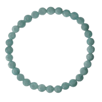 Amazonit 6mm Sternzeichen Kugelarmband Wassermann