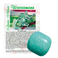 Amazonit Glücksmagnet ca. 2-4cm Wassermann