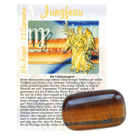 Tigerauge Glücksmagnet ca. 2-4cm Jungfrau