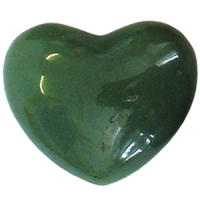 Aventurin grün Herz ca. 3,5cm Krebs