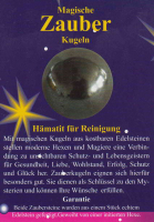 Hämatit Zauberkugel 5cm mit Zauberstein magisch