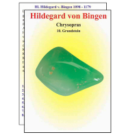 Chrysopras Heilstein nach Hildegard von Bingen ►Heilsteinapotheke Grundstein #10