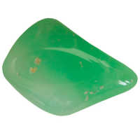 Chrysopras Heilstein nach Hildegard von Bingen ►Heilsteinapotheke Grundstein #10