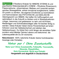 Resilienz & Selbstbewusstsein stärken 180 Kräuter Kapseln
