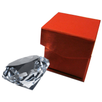 Glas / Lichtkristall Diamant ca. 55x35mm