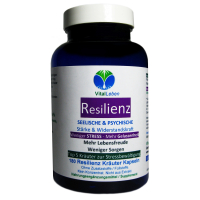 Resilienz - psychische & seelische Widerstandskraft stärken 180 Kräuter Kapseln