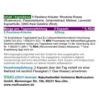Resilienz - psychische & seelische Widerstandskraft stärken 360 Kräuter Kapseln