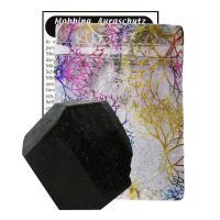 Schwarzer Turmalin Kristall Schörl Schutzstein ca.4cm