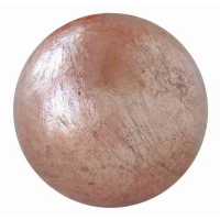 Kupfer Set mit ca. 3-4cm Cluster + 3cm Kugel