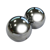 Qui Gong Kugel Paar Silber ca. 3,4 cm